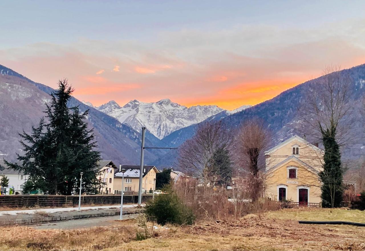 Bagnères-de-Luchon Duplex Du Pailhet, T3 Neuf, Vue Montagne, Parking, Navette Et 2 Velos A Disposition Gratuitement מראה חיצוני תמונה