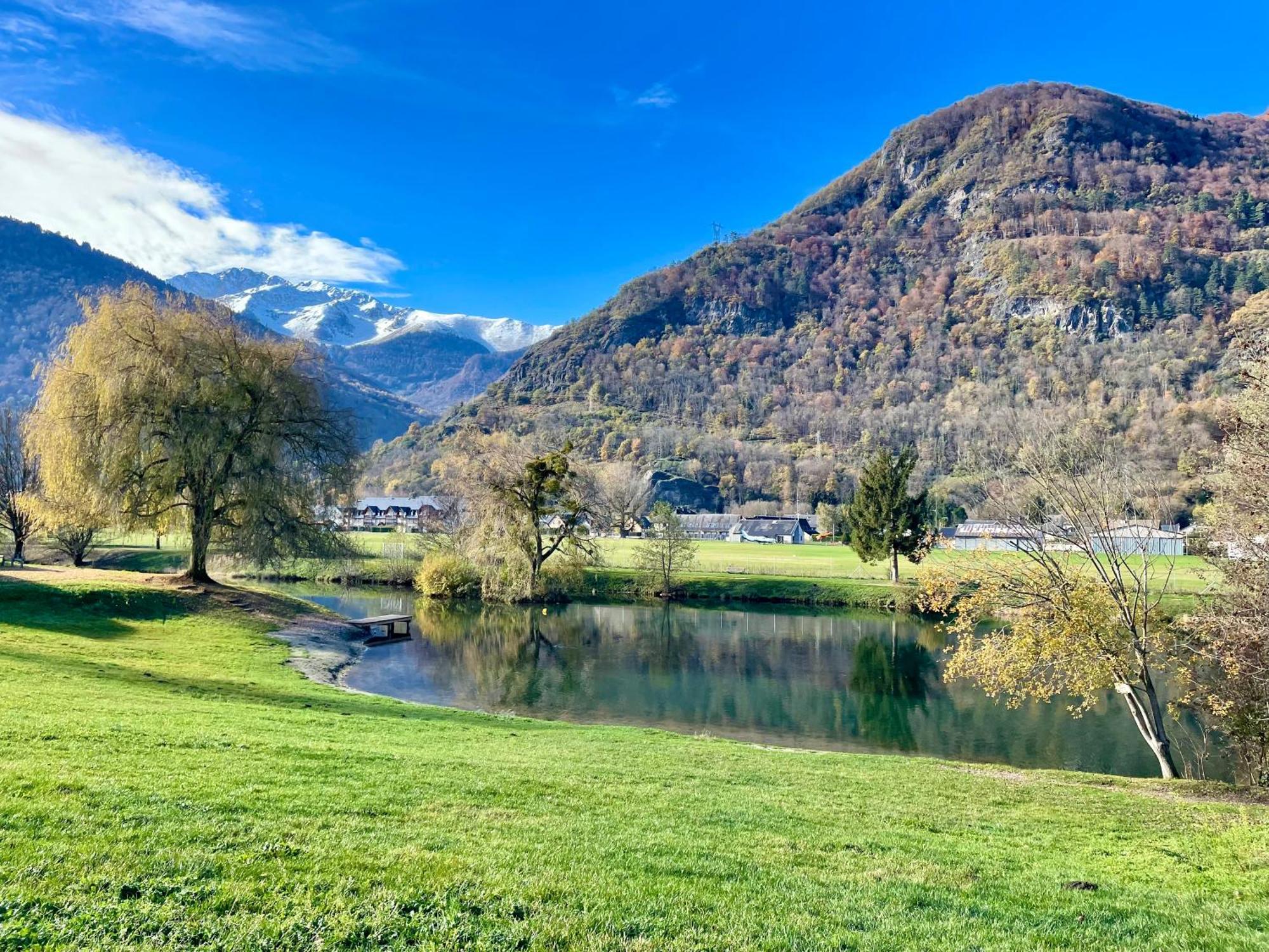 Bagnères-de-Luchon Duplex Du Pailhet, T3 Neuf, Vue Montagne, Parking, Navette Et 2 Velos A Disposition Gratuitement מראה חיצוני תמונה